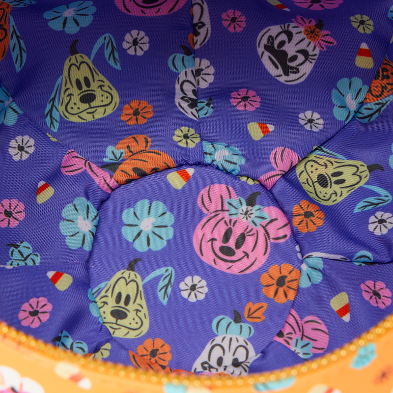Loungefly Disney Mickey Mouse Kürbis-Blumen-Umhängetasche