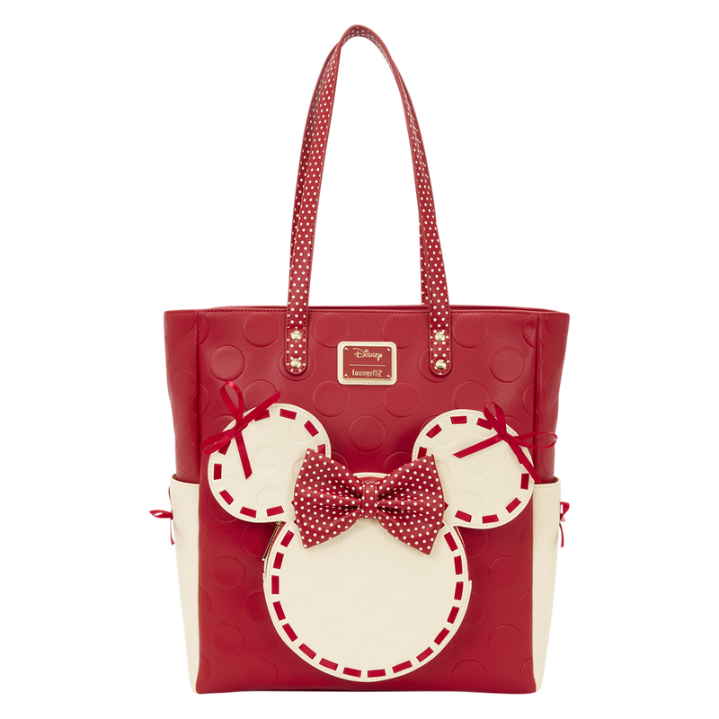 Loungefly Disney Minnie Maus Rocks the Dots Coquette Tragetasche