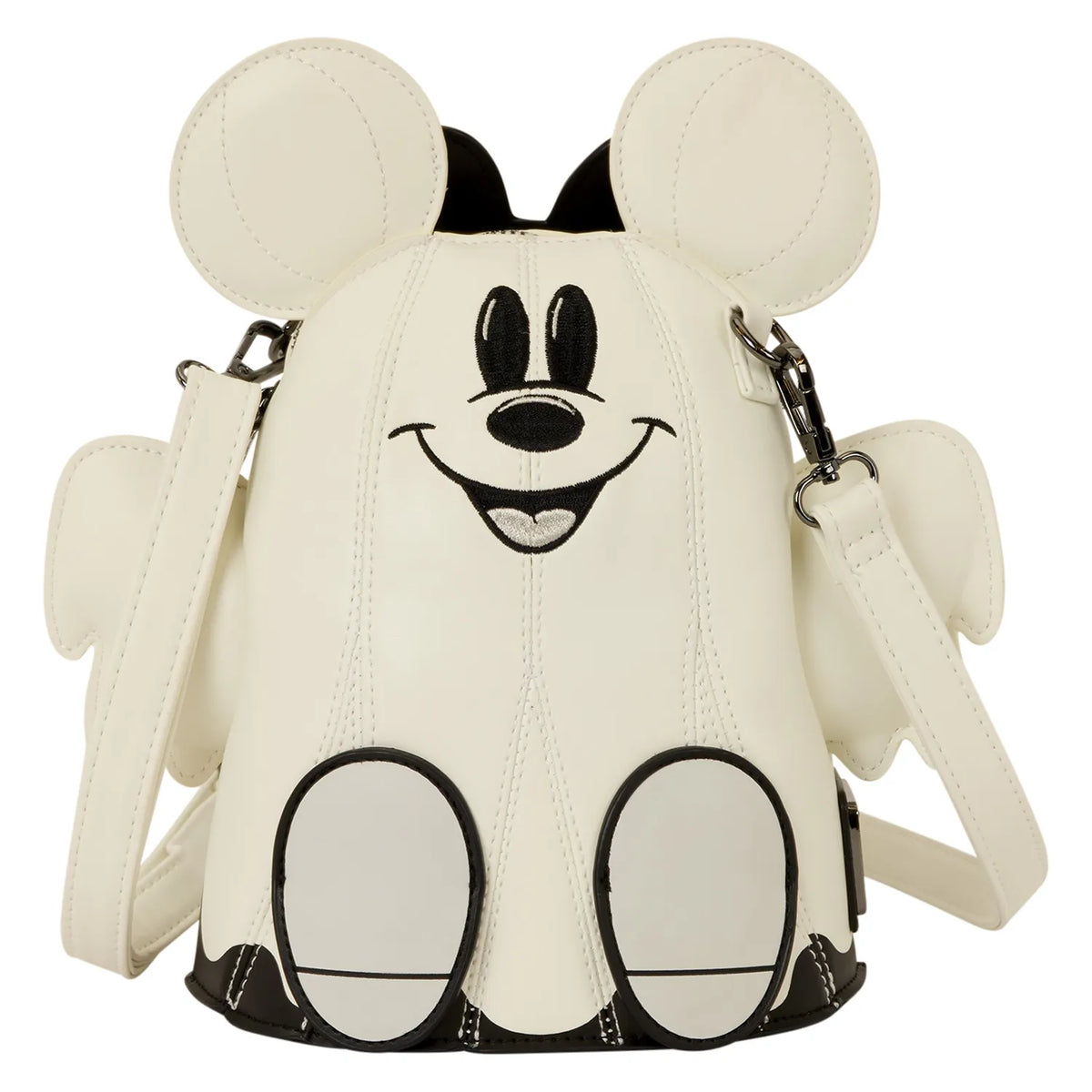 Mickey und Minnie Geister Disney Glow Figural Loungefly Umhängetasche