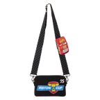 Loungefly Cars 20th Anniversary Piston Cup Sling Crossbody Bag