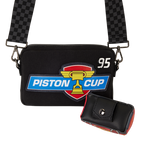 Loungefly Cars 20th Anniversary Piston Cup Sling Crossbody Bag