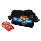 Loungefly Cars 20th Anniversary Piston Cup Sling Crossbody Bag