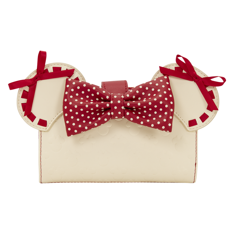 Loungefly Disney Minnie Maus Rocks the Dots Coquette Klappgeldbörse