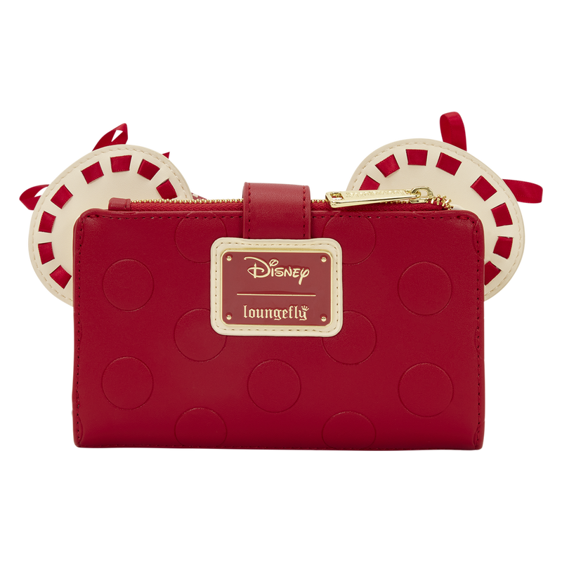 Loungefly Disney Minnie Maus Rocks the Dots Coquette Klappgeldbörse