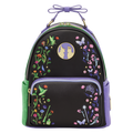 Loungefly Wicked Glinda & Elphaba Mini-Rucksack mit Blumen- und Spitzenmuster