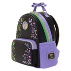 Loungefly Wicked Glinda & Elphaba Mini-Rucksack mit Blumen- und Spitzenmuster