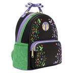 Loungefly Wicked Glinda & Elphaba Mini-Rucksack mit Blumen- und Spitzenmuster