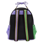 Loungefly Wicked Glinda & Elphaba Mini-Rucksack mit Blumen- und Spitzenmuster