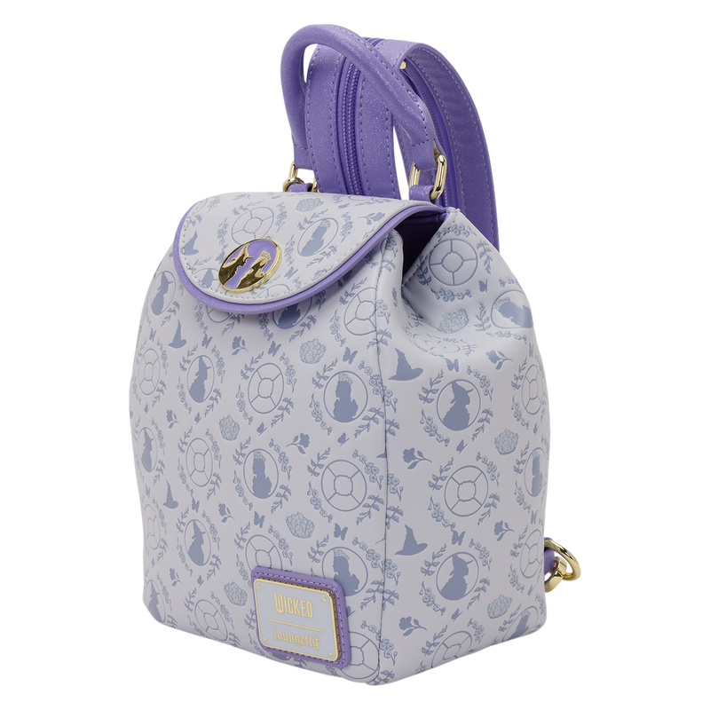 Loungefly Wicked Elphaba & Glinda Oz-Style Mini-Rucksack
