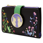Loungefly Wicked – Glinda & Elphaba Geldbörse mit Blumen- und Spitzen-Details