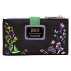 Loungefly Wicked – Glinda & Elphaba Geldbörse mit Blumen- und Spitzen-Details