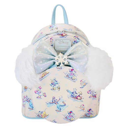 Loungefly Disney Mickey & Freunde Winter Wonderland Rucksack & Haarreif Set
