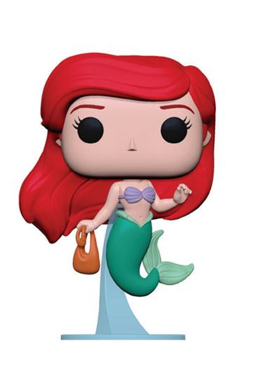 Funko - La Sirenetta POP! Disney Statuetta in vinile Ariel con borsa