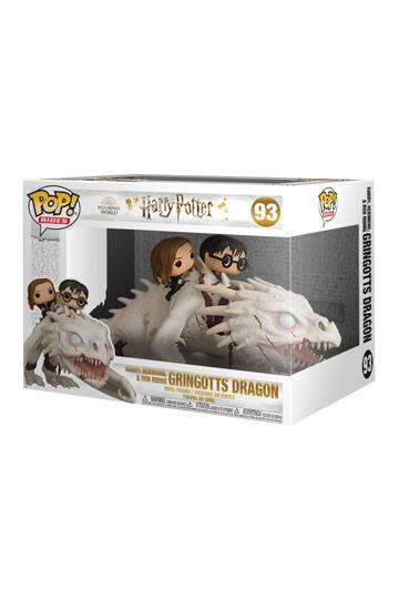Funko - Harry Potter Dragon with Harry - Ron - Hermine Pop!
