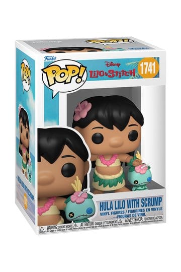 Funko Lilo & Stitch POP! Vinyl Figur Hula Lilo with Scrump