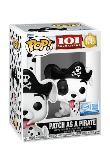 Funko - 101 Dalmatiner - Patch als Pirat - Pop! Nr.1745