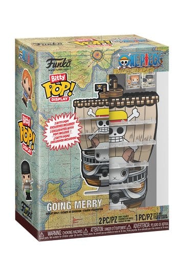 One Piece Bitty Pop! Display Going Merry