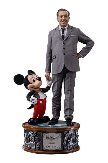 Iron Studios Disney Classics Walt Disney & Mickey Mouse Art Scale 1/4 Statue