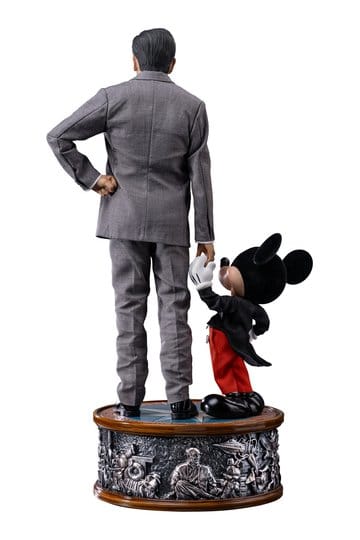Iron Studios Disney Classics Walt Disney & Mickey Mouse Art Scale 1/4 Statue