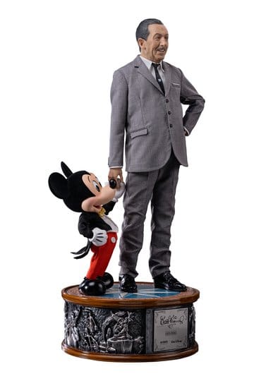 Iron Studios Disney Classics Walt Disney & Mickey Mouse Art Scale 1/4 Statue