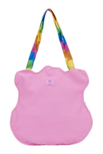 Loungefly Care Bears Cheer Bear Cosplay Oversized Canvas Tote Bag