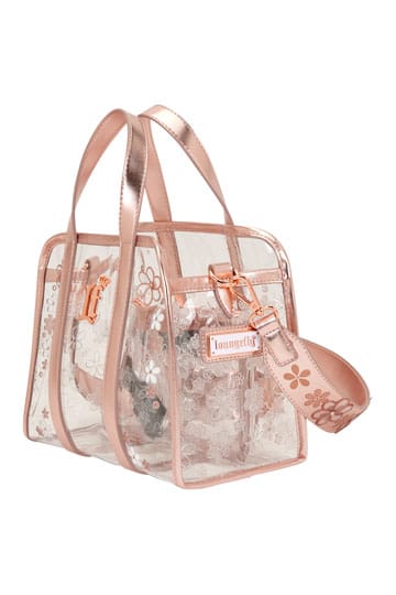 Loungefly Clear Floral Transparente Umhängetasche