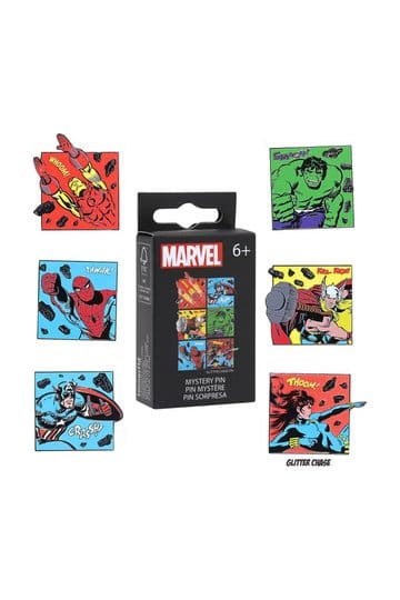 Loungefly Marvel Classic Avengers Mystery Box Emaille-Anstecknadel