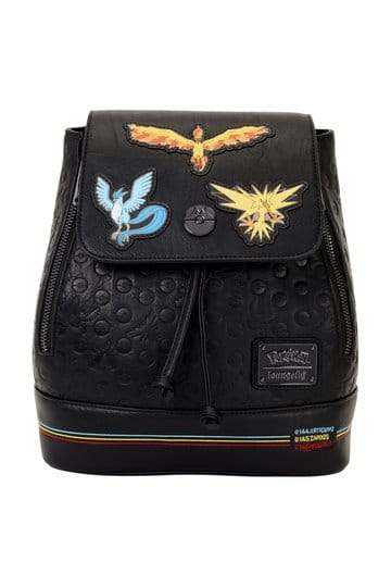 Loungefly Pokémon Legendäre Vögel und Bestien Mini-Rucksack mit Kordelzug