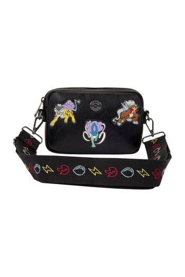 Loungefly Pokémon Legendäre Vögel und Bestien Umhängetasche mit Münzfach