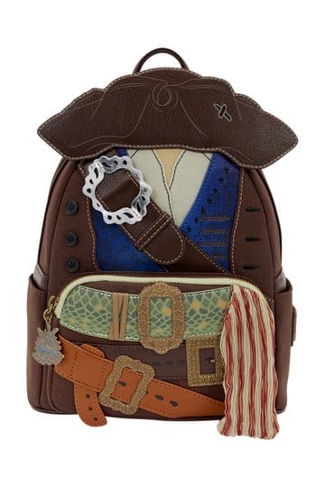 Loungefly Fluch der Karibik Jack Sparrow Cosplay Mini-Rucksack