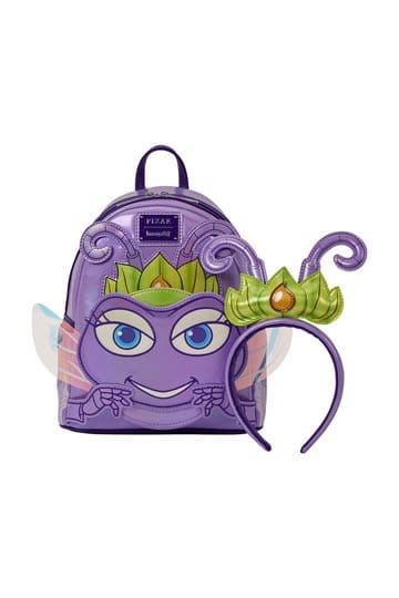 Loungefly Atta Cosplay Mini-Rucksack mit Ohren-Haarreif aus "Das große Krabbeln"