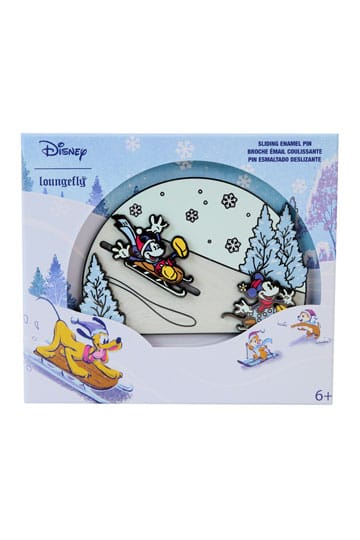 Loungefly Disney Micky & Freunde Winter Wonderland 3" Limited Edition Sammelpin