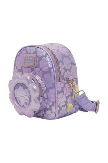 Bambi Zaino Mini e Borsa a Tracolla Convertibile Iridiscente