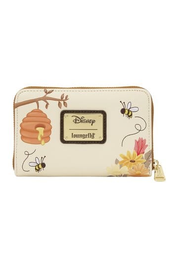 Loungefly Disney Winnie Pooh Bienen & Blumen Reißverschluss-Geldbörse