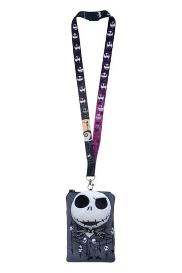 Portachiavi Nightmare Before Christmas Jack Deluxe con porta tessere