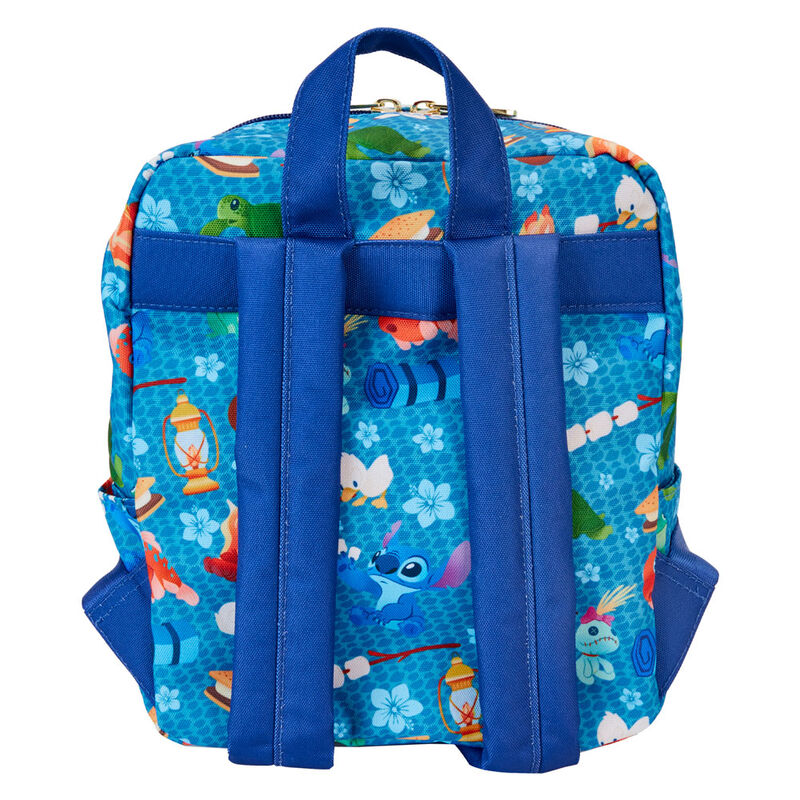 Loungefly Disney Stitch Camping Lagerfeuer Mini-Rucksack