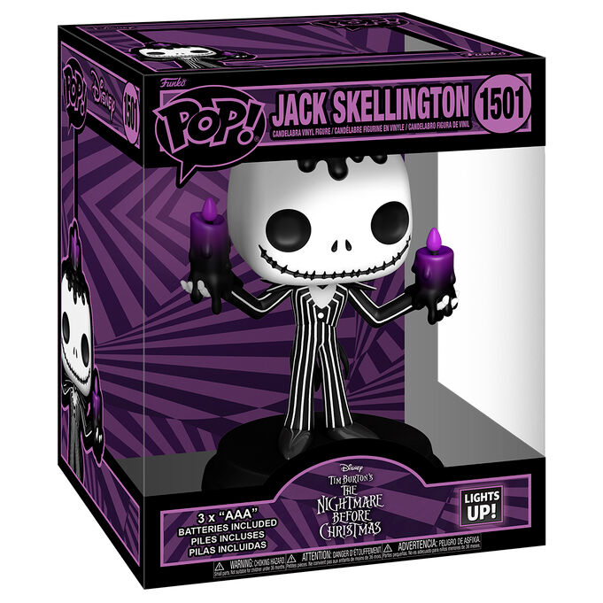 Funko – Nightmare Before Christmas – Jack Skellington (Leuchtet!) – POP! Super Nr. 1501