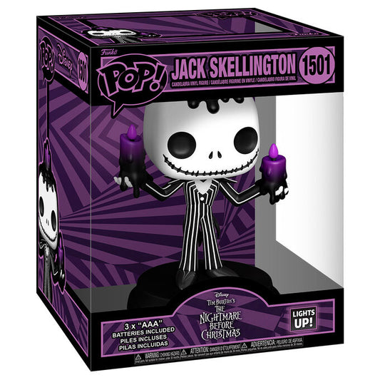 Funko – Nightmare Before Christmas – Jack Skellington (Glows!) – POP! Super n. 1501