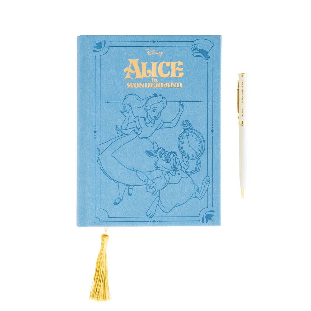 Alice nel Paese delle Meraviglie Set taccuini A5 + penna