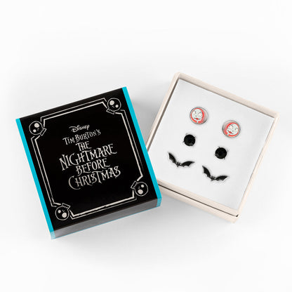 Set de 3 paires de boucles d'oreilles « L'Étrange Noël de Monsieur Jack »