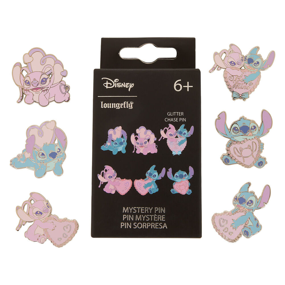 Loungefly Disney Stitch & Angel Be Mine Mystery Box Sammelpin