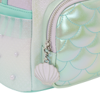 Loungefly Disney Die kleine Meerjungfrau Schimmernder Perlen Mini-Rucksack
