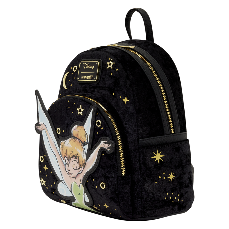 Loungefly Trilli Polvere di Fata Zaino Mini Velluto