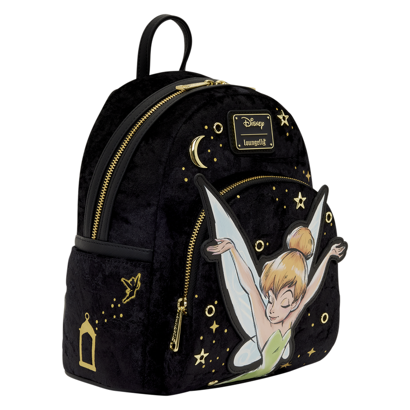 Loungefly Trilli Polvere di Fata Zaino Mini Velluto