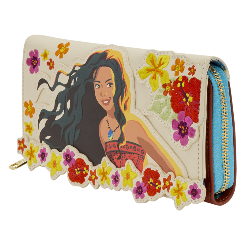 Loungefly Moana Live-Action Florale Handgelenktasche