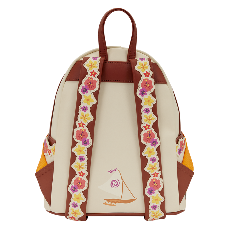 Loungefly Moana Live-Action Blumen-Mini-Rucksack