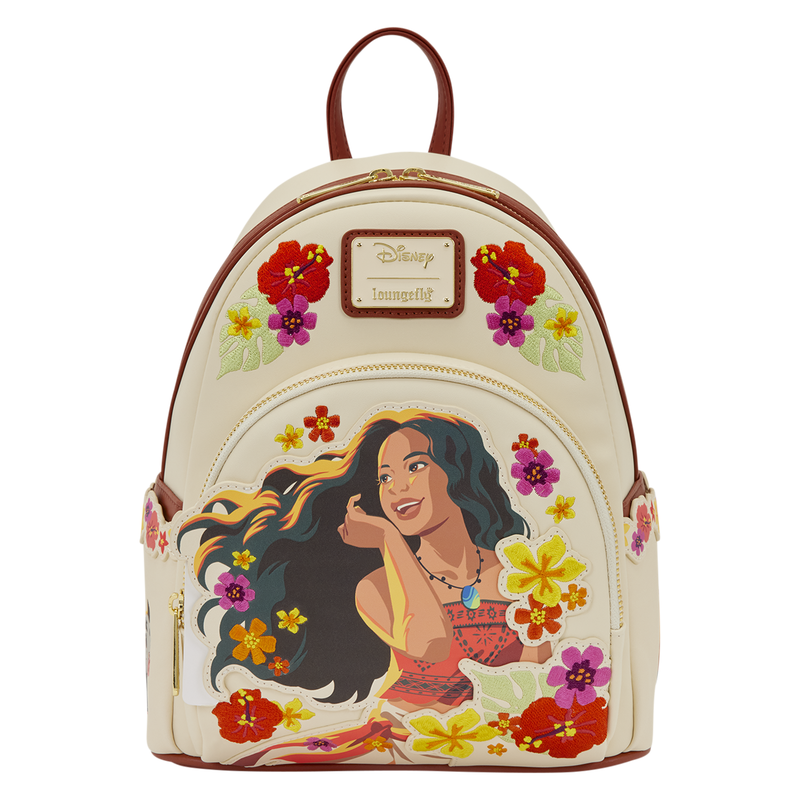 Loungefly Moana Live-Action Blumen-Mini-Rucksack
