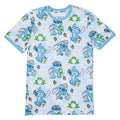 Loungefly Disney Stitch Frösche & Blumen Unisex T-Shirt