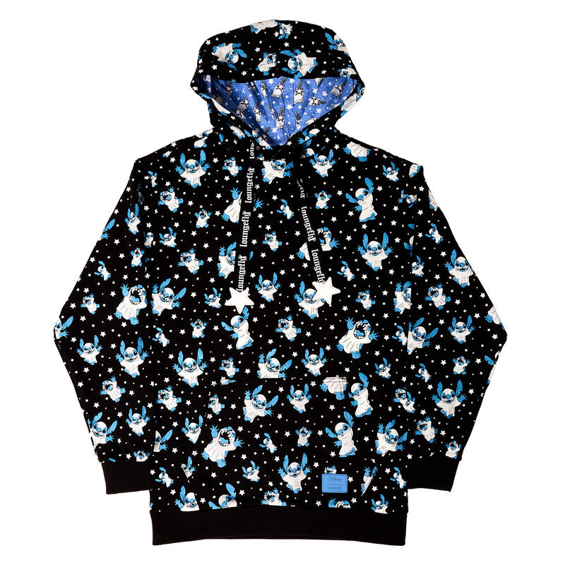 Loungefly Disney Stitch Ghost Halloween Kapuzenpullover