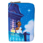 Loungefly Disney Küss den Frosch Tiana Glow-in-the-dark Geldbörse
